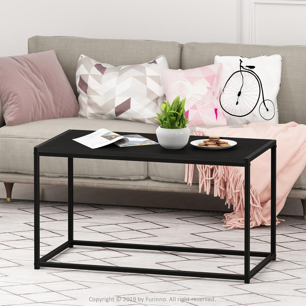 Furinno Camnus Modern Living Coffee Table, Americano. Picture 6