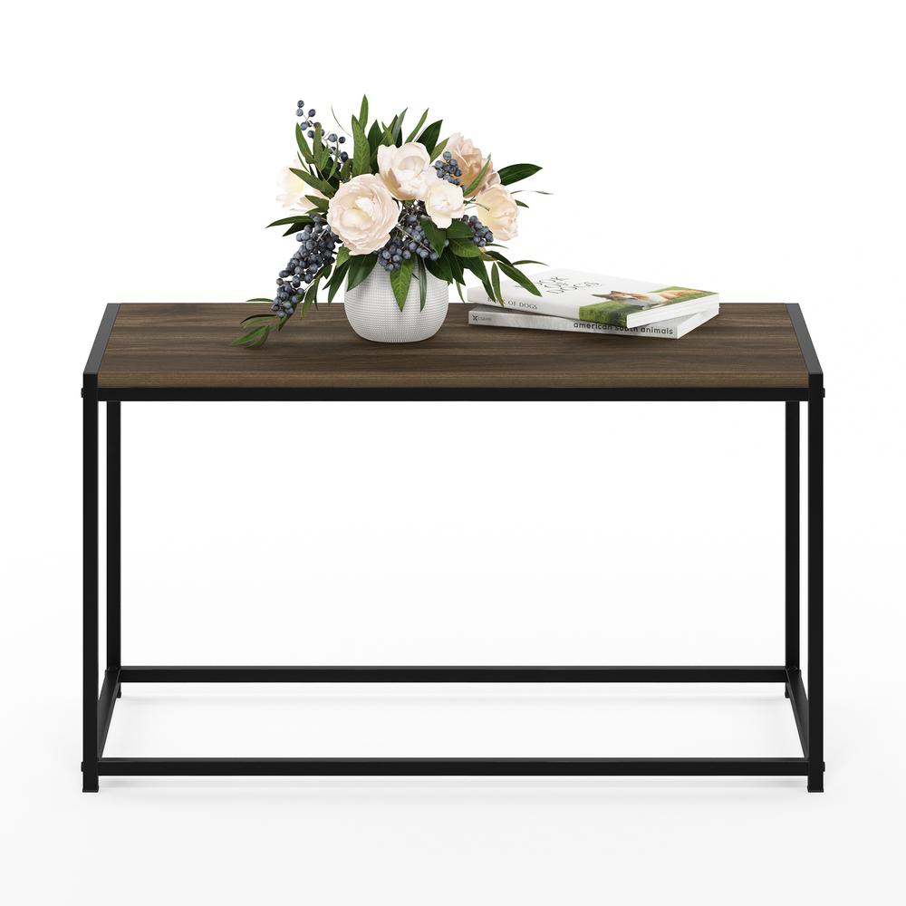 Furinno Camnus Modern Living Coffee Table, Columbia Walnut. Picture 5