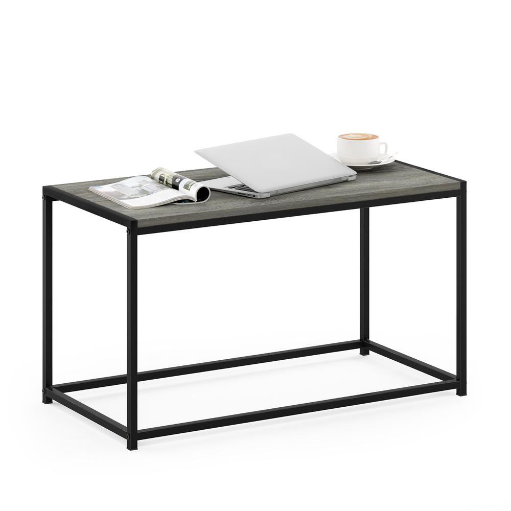 Furinno Camnus Modern Living Coffee Table, French Oak Grey. Picture 4