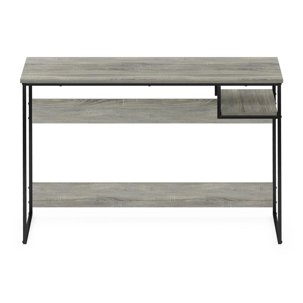 Furinno Moretti Modern Lifestyle Study Desk, 45, French Oak Grey. Picture 3