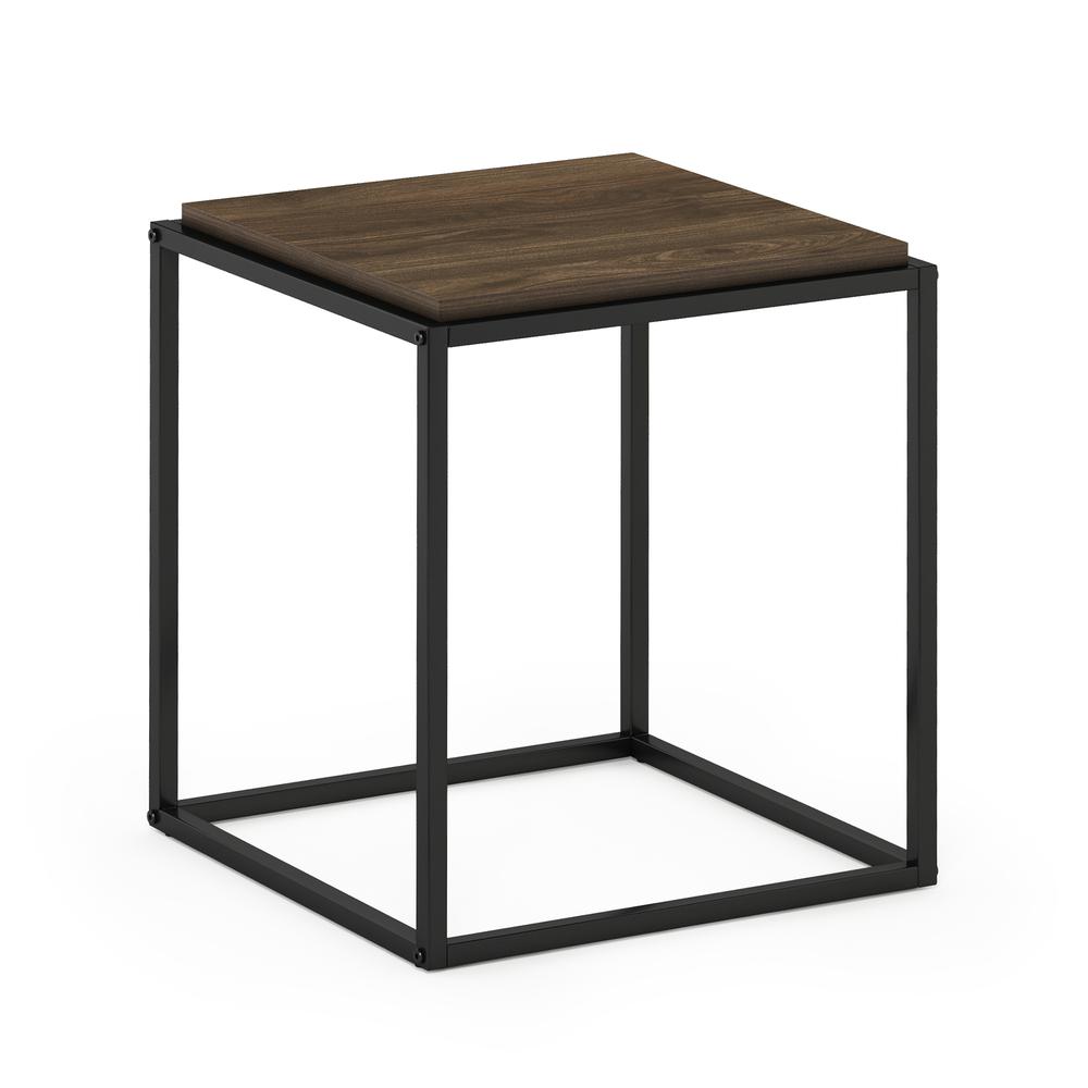 Furinno Moretti Modern Lifestyle Stackable Shelf, 1-Tier, Columbia Walnut. Picture 1