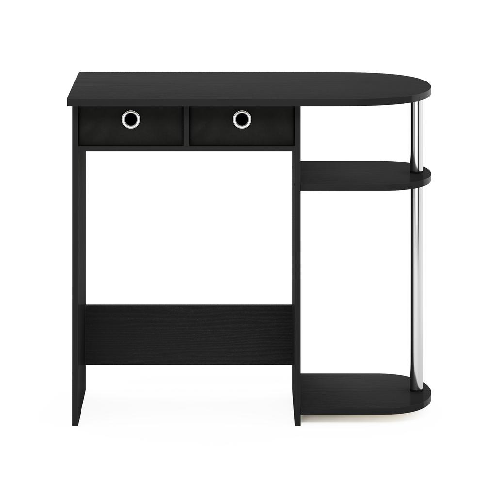 Furinno Go Green Home Laptop Notebook Computer Desk/Table, Americano/Stainless Steel. Picture 3