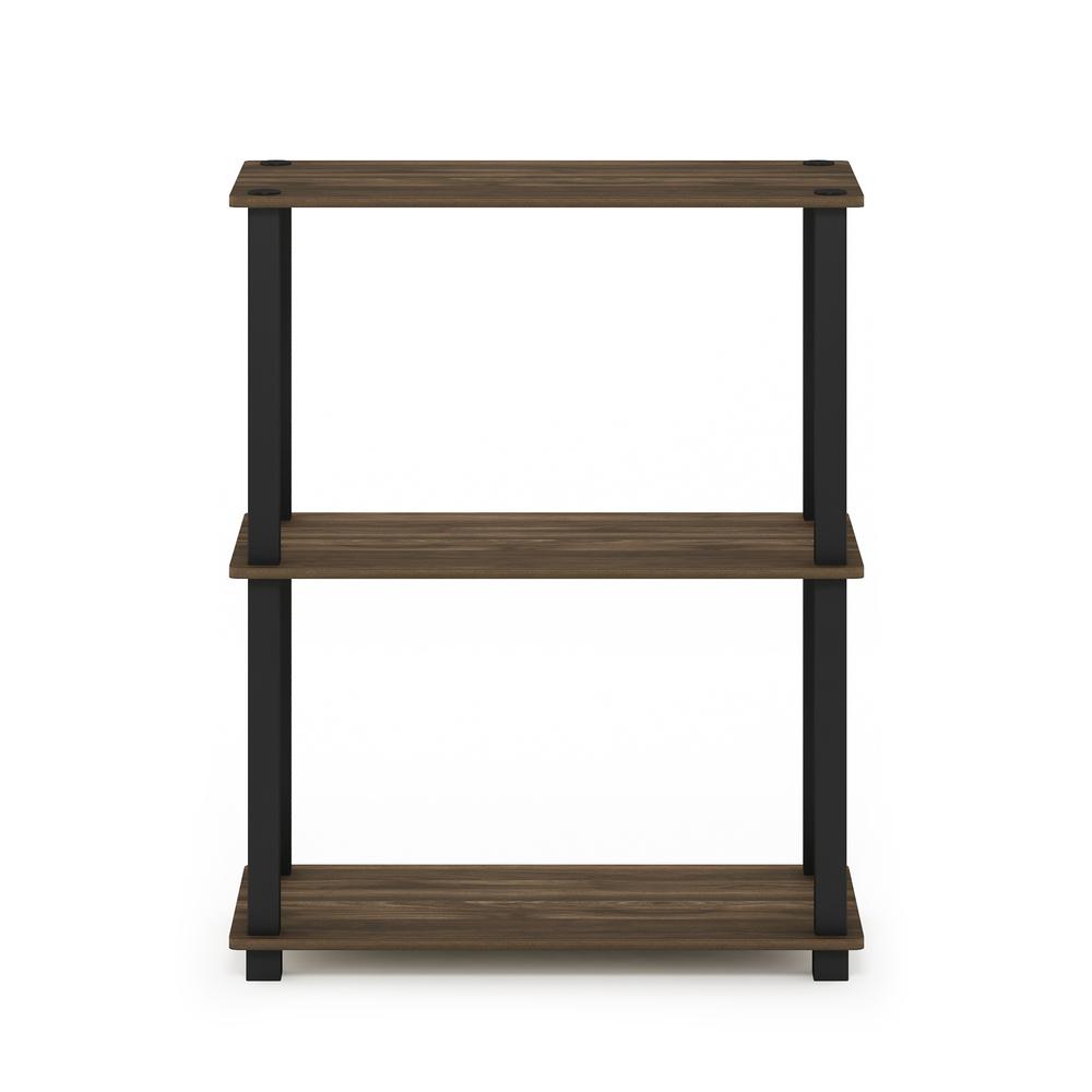 Furinno JAYA Utility Design Coffee Table, White Oak, Stainless Steel Tubes. Picture 3