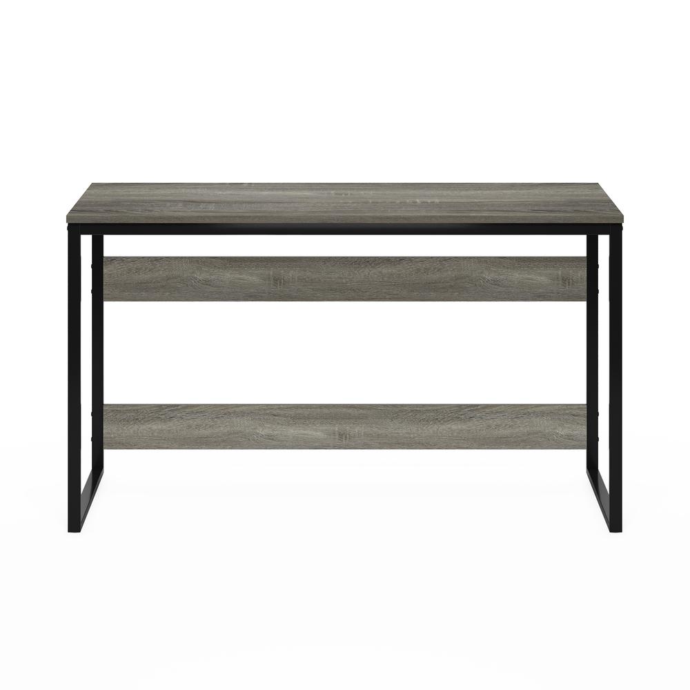 Furinno Moretti Modern Lifestyle Enhanced Study Desk, 52, French Oak Grey. Picture 3