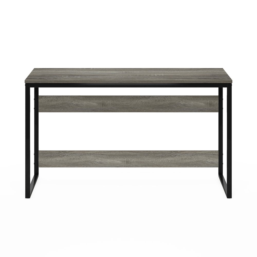 Computer Desk, Gaming Desk, Office Desk, 52 Width, Grey Oak. Picture 1