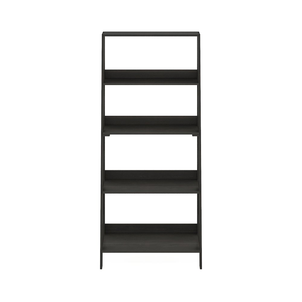 5-Tier Ladder Shelf, Bookshelf, Display Storage Shelves, Black Espresso. Picture 7