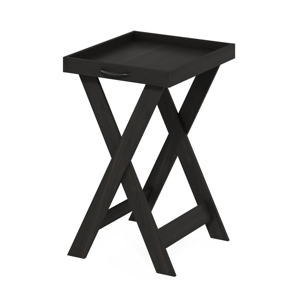 Classic Tray Table with Removable Tray, Espresso. Picture 1