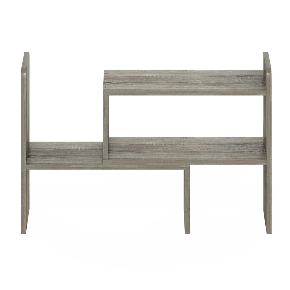 Furinno Classic Desk Top Organizer Bookshelf, French Oak. Picture 3