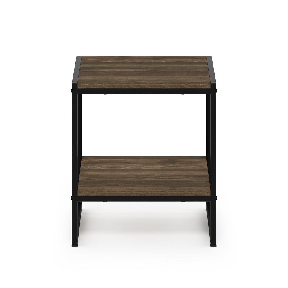 Furinno Romain 2-Tier Tall End Table, French Oak. Picture 3