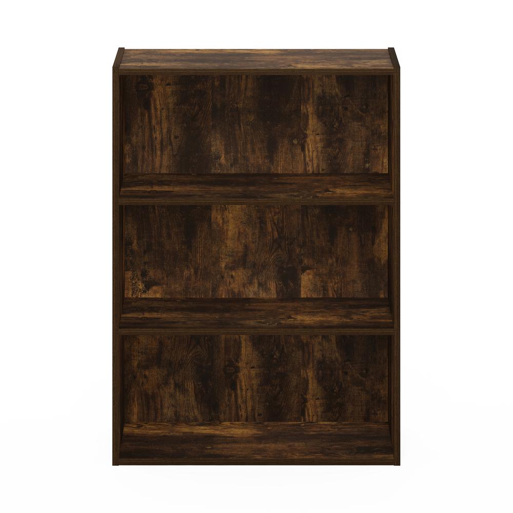 Furinno Pasir 3-Tier Open Shelf, Amber Pine. Picture 3