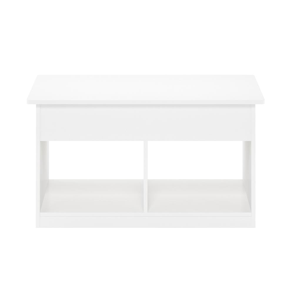 Jensen Lift Top Coffee Table, Solid White. Picture 3