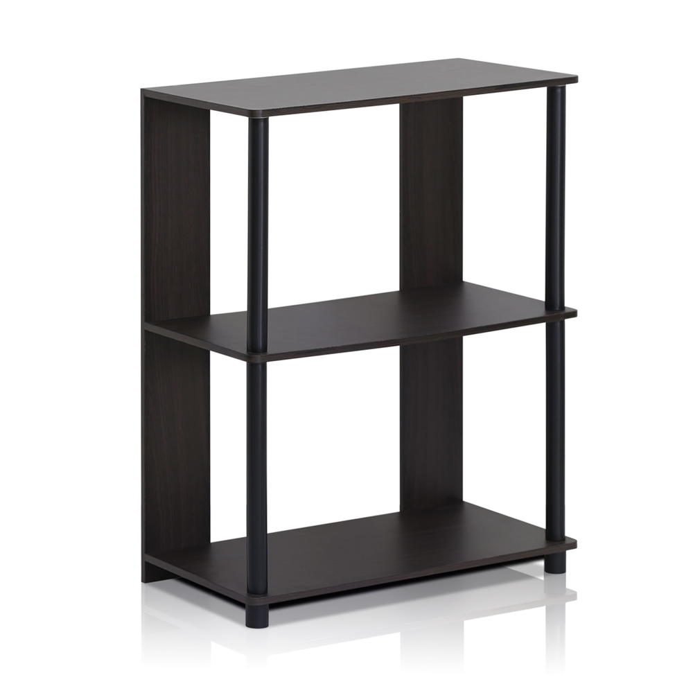 JAYA Simple Design Bookcase, Walnut,. Picture 1