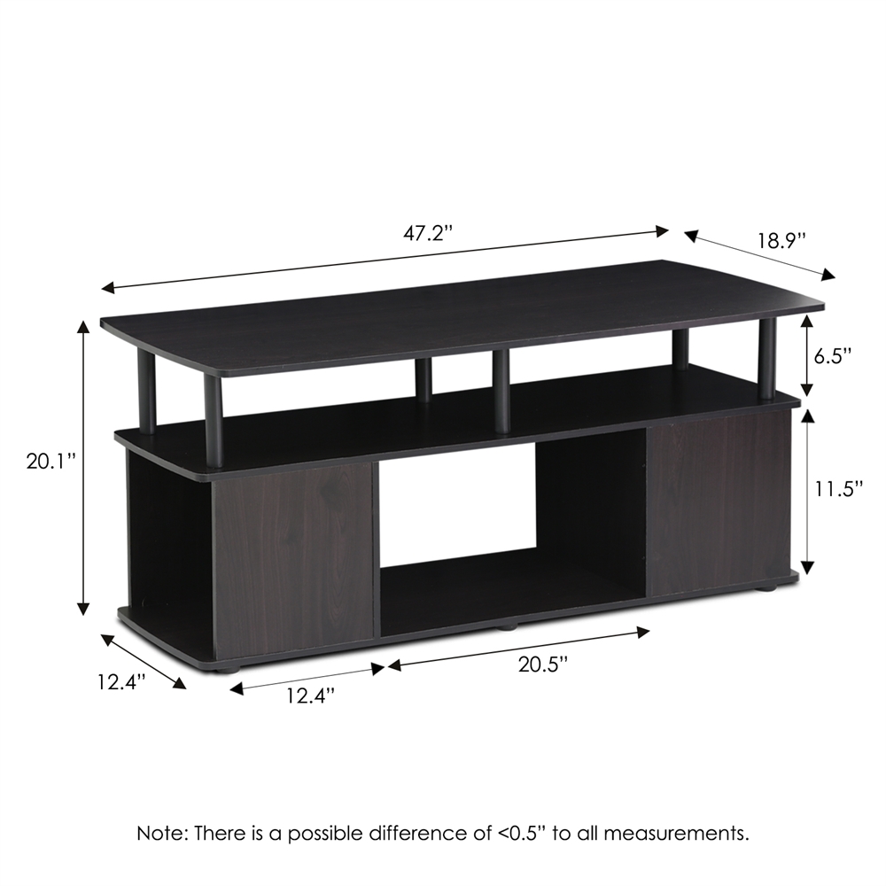 JAYA Utility Design Coffee Table, Black. Picture 2