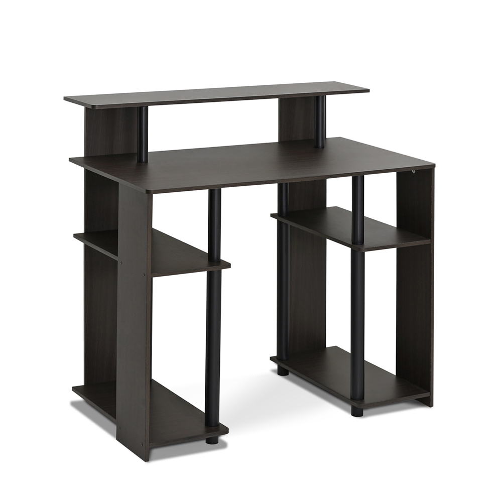 JAYA Simple Design Computer Writing Desk, Walnut,. Picture 1