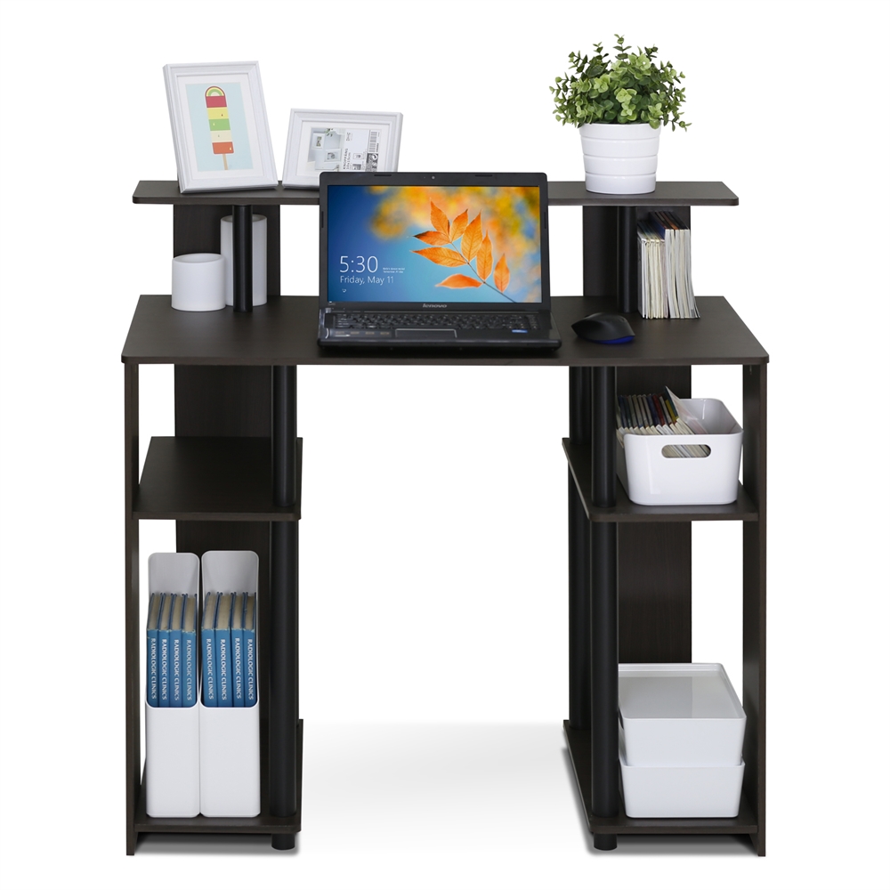 JAYA Simple Design Computer Writing Desk, Walnut,. Picture 4
