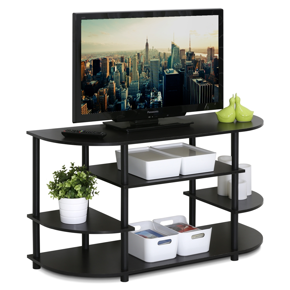 JAYA Simple Design Corner TV Stand,. Picture 4