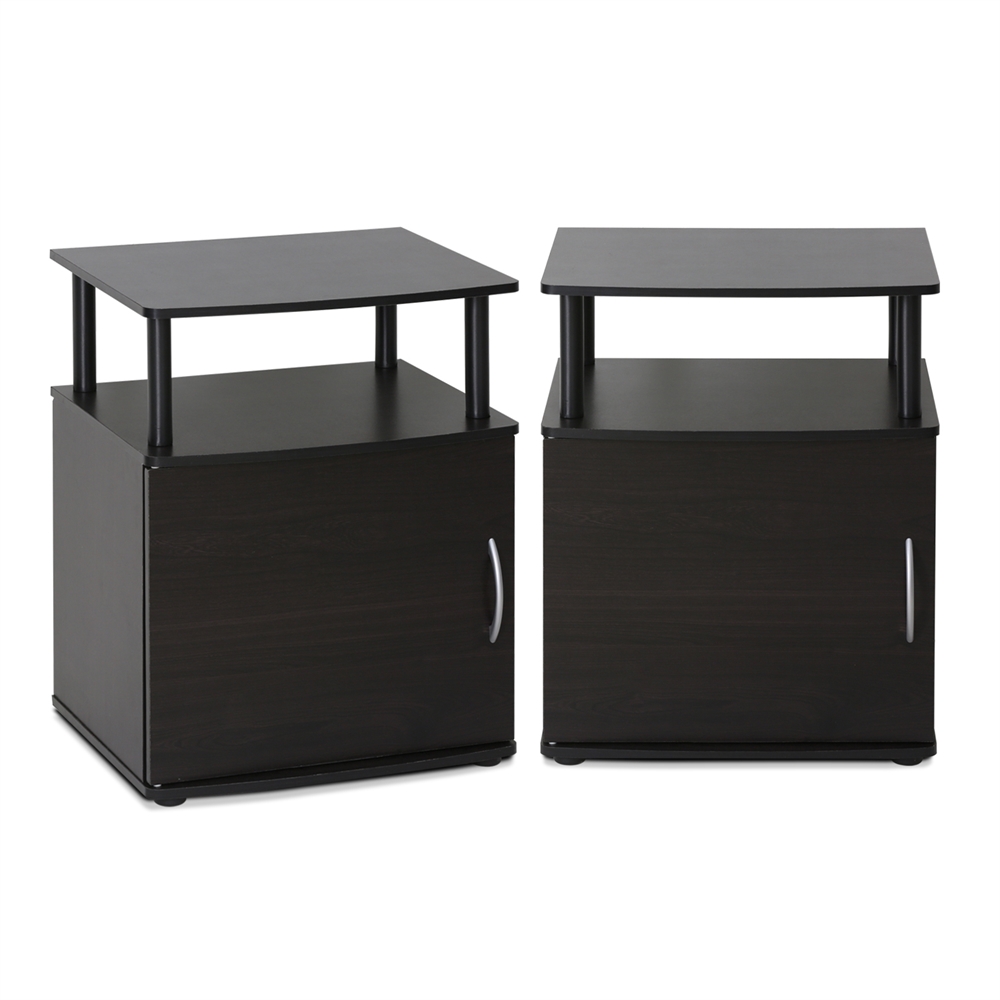 JAYA Utility Design End Table, Set of Two,. Picture 1