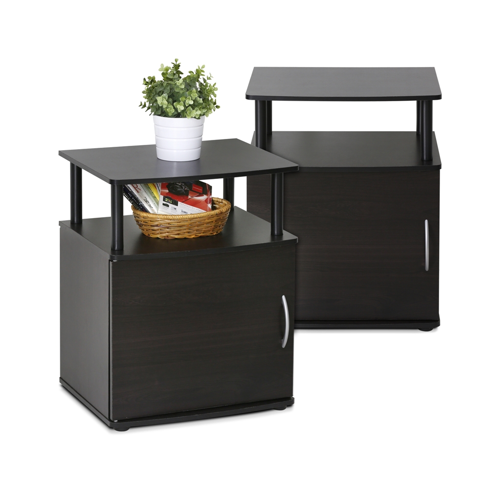 JAYA Utility Design End Table, Set of Two,. Picture 3