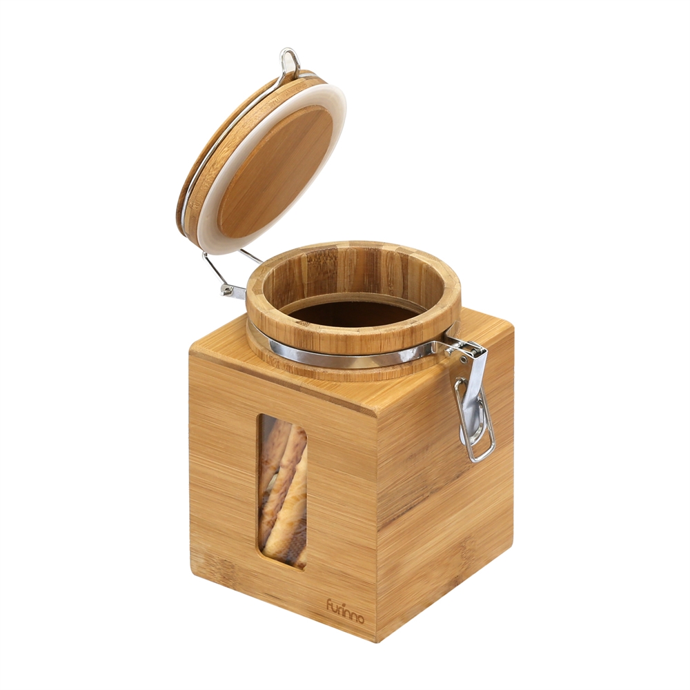 DaPur Bamboo Tight Canister. Picture 1