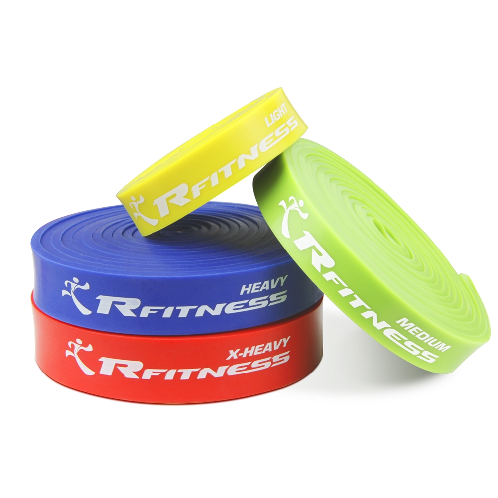 RFitness Professional 41-Inch Long LOOP Stretch Latex Exercise Band, MEDIUM (Green). Picture 4