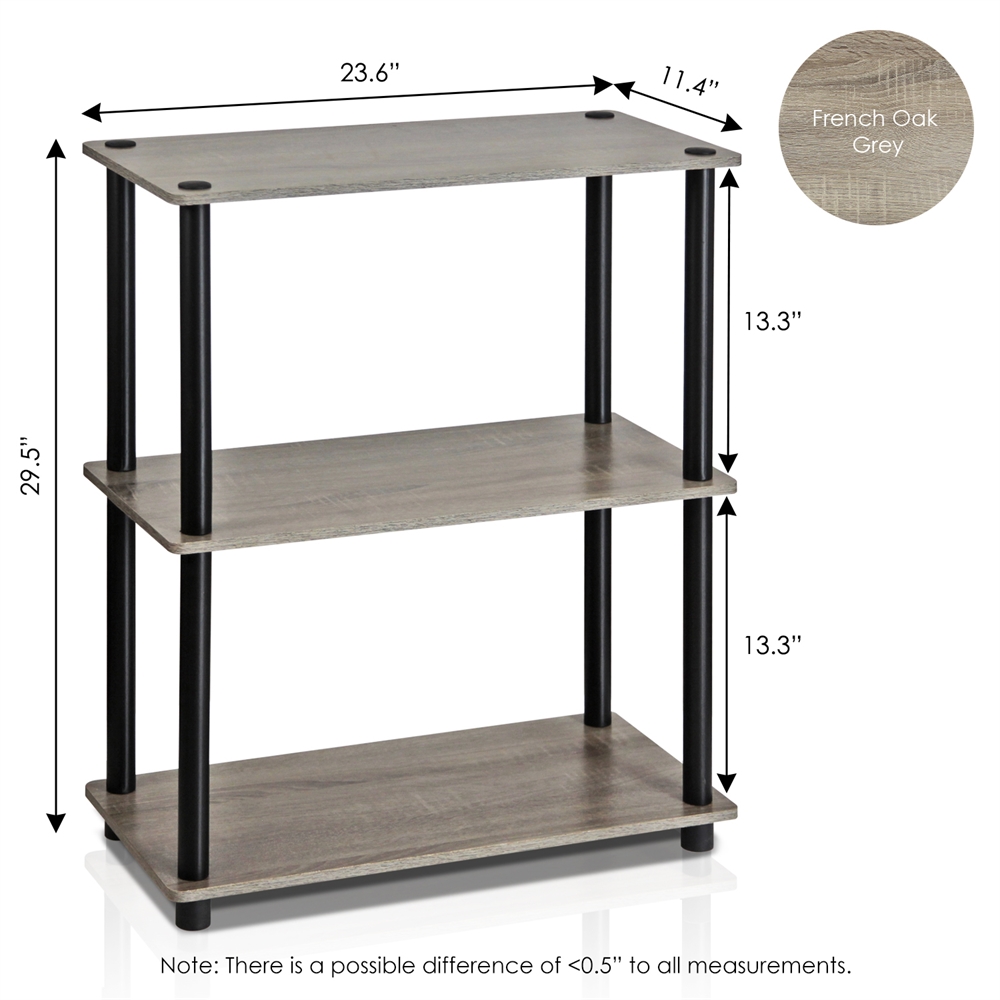 Turn-N-Tube 3-Tier Compact Multipurpose Shelf Display Rack. Picture 2