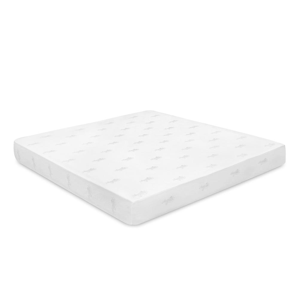 Furinno Angeland 8-Inch Luxury Gel Memory Foam Mattress, King. Picture 1