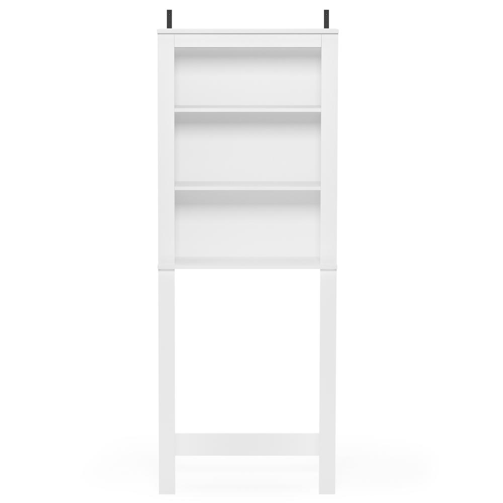 Furinno Indo Open Bath Cabinet, White. Picture 3