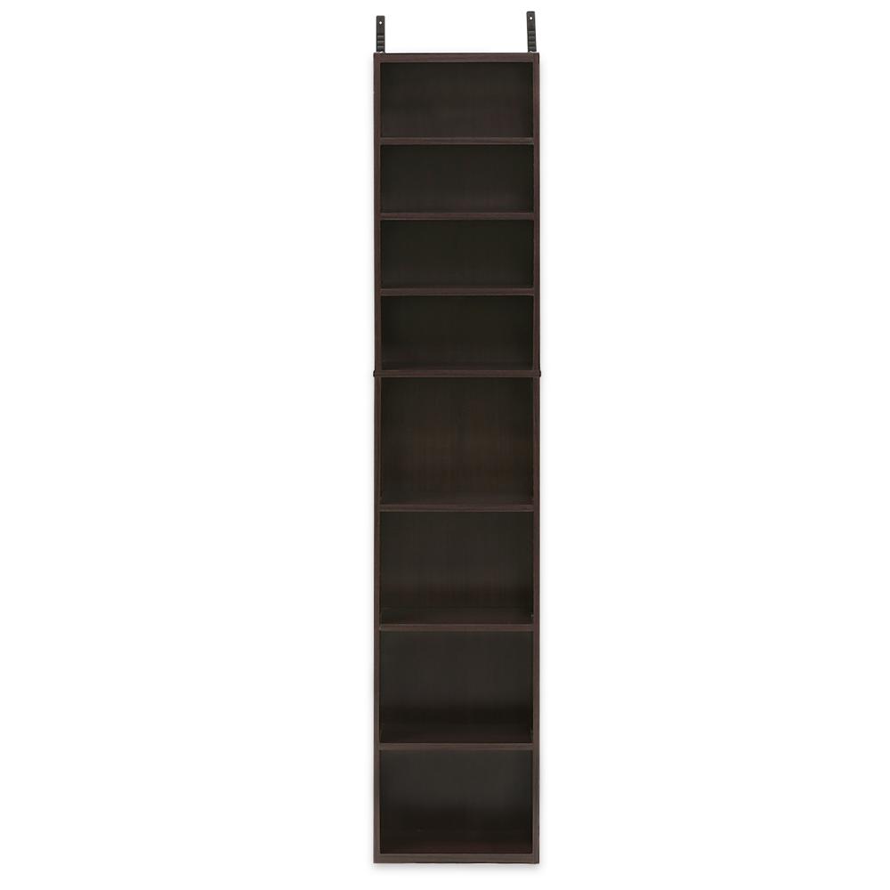 Furinno Indo 8-Tier Media Tower, Espresso 16074EX. Picture 3