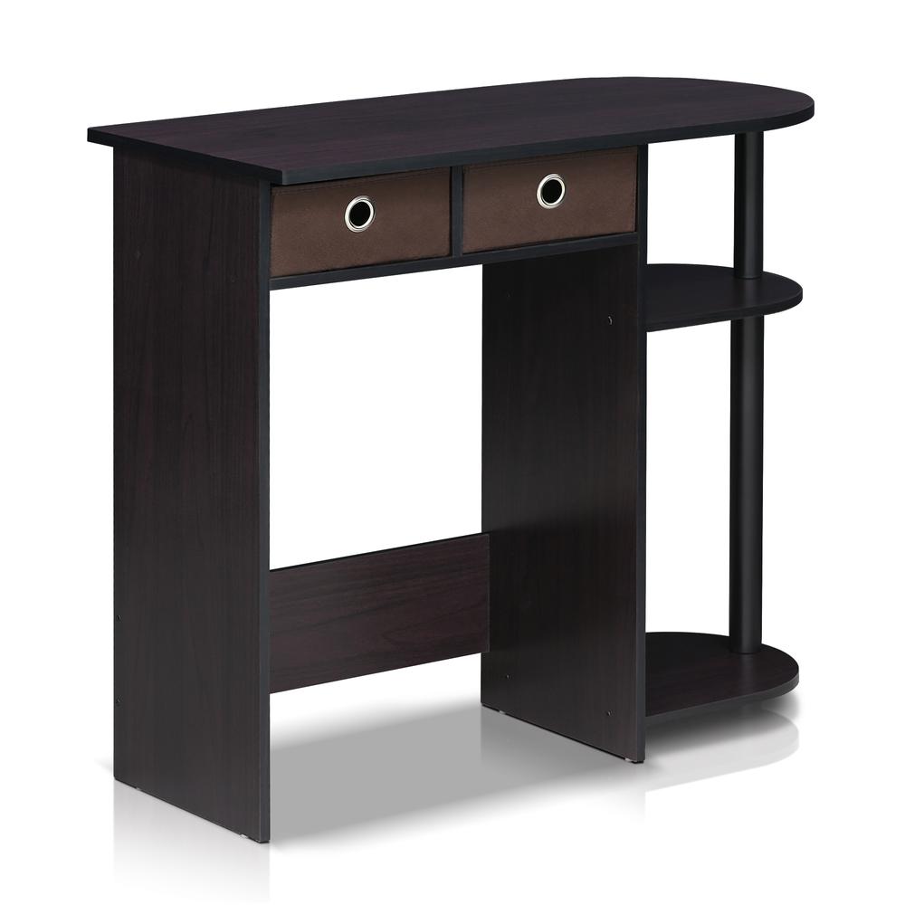 Furinno Go Green Home Laptop Notebook Computer Desk/Table, Dark Walnut, 11193DWN. Picture 3