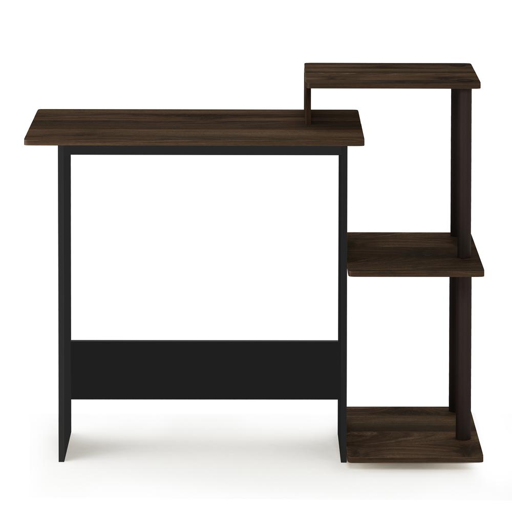 Furinno Efficient Home Laptop Notebook Computer Desk, Columbia Walnut/Brown, 11192CWN/BR. Picture 3