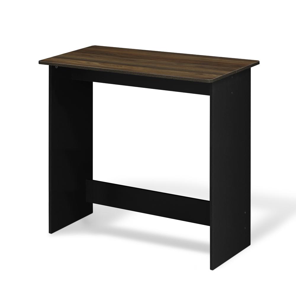 Furinno Simplistic Study Table, Columbia Walnut, 14035CWN. Picture 1