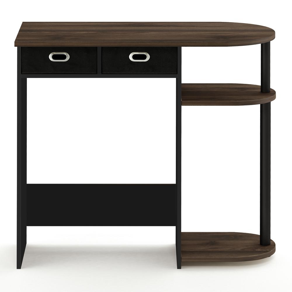 Furinno Go Green Home Laptop Notebook Computer Desk/Table, Columbia Walnut/Black/Dark Brown, 11193CWN/BK/DBR. Picture 3