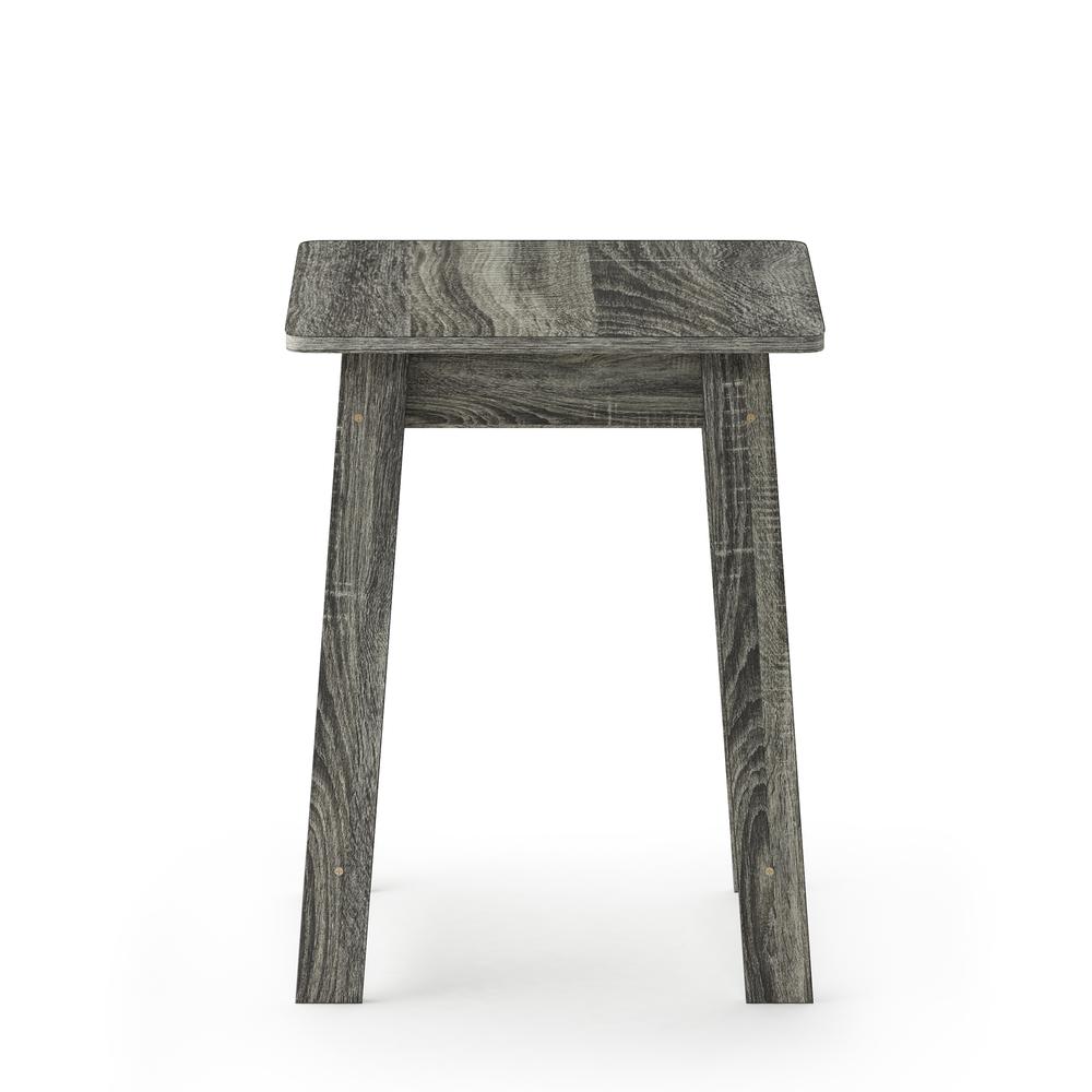 Furinno Beginning End Table, French Oak Grey 18039GYW. Picture 2
