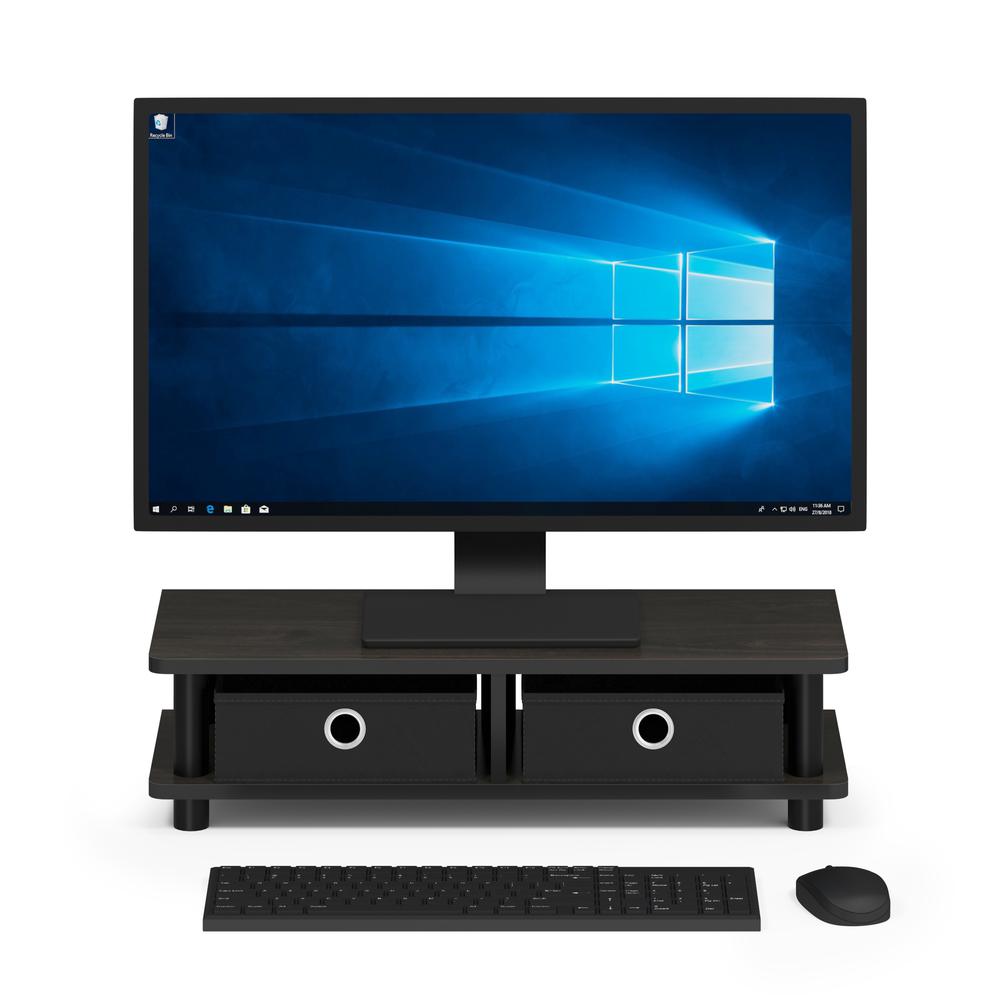 Turn-N-Tube Monitor Stand, Espresso/Black. Picture 5