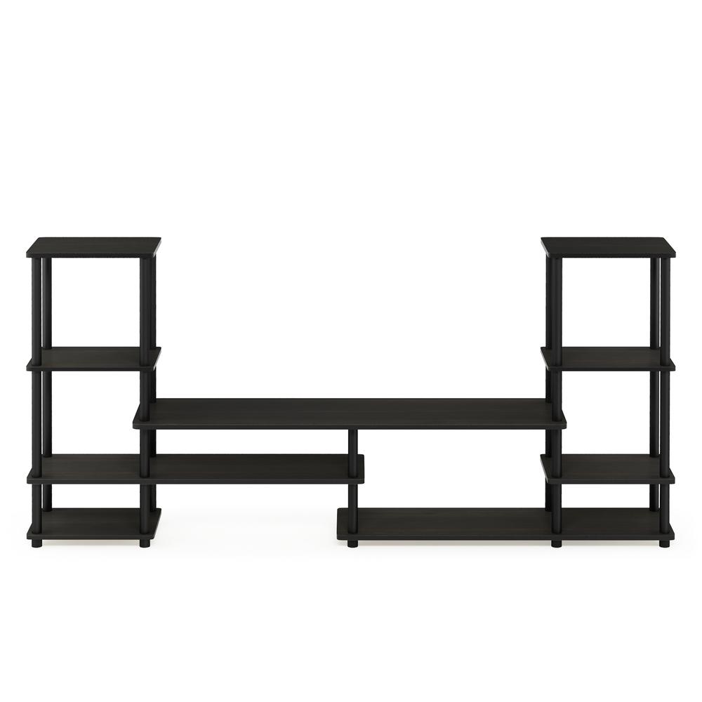 Turn-N-Tube Grand Entertainment Center, Espresso/Black. Picture 3