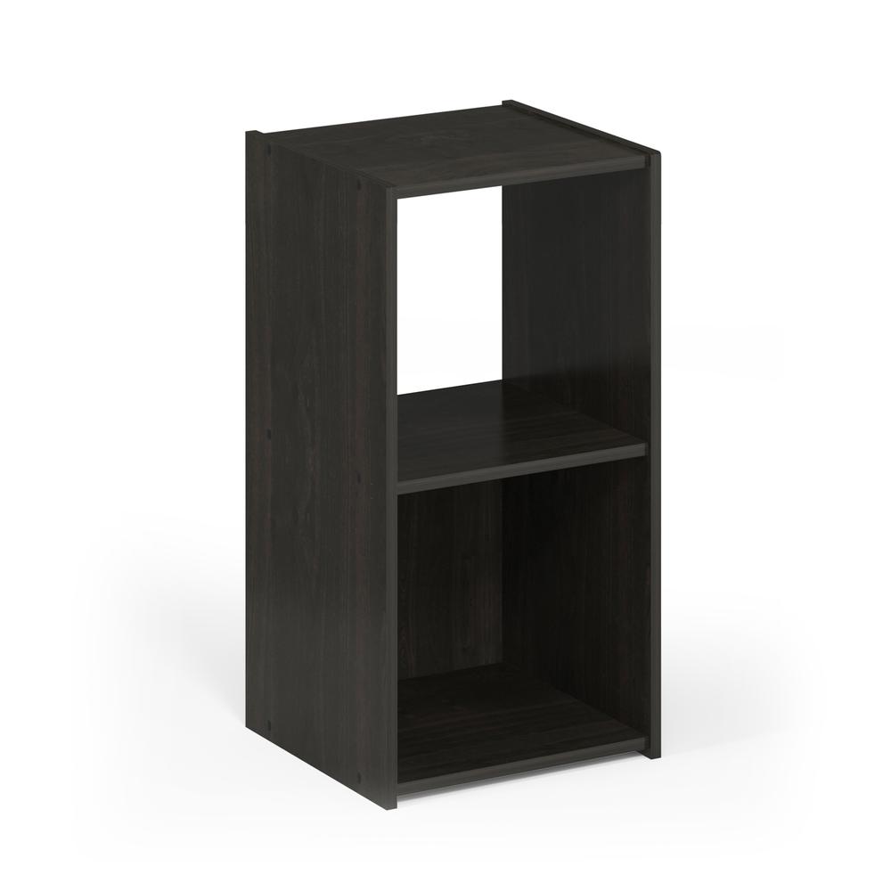Pelli Cubic Storage Cabinet, 2x1, Espresso, 18049EX. Picture 1