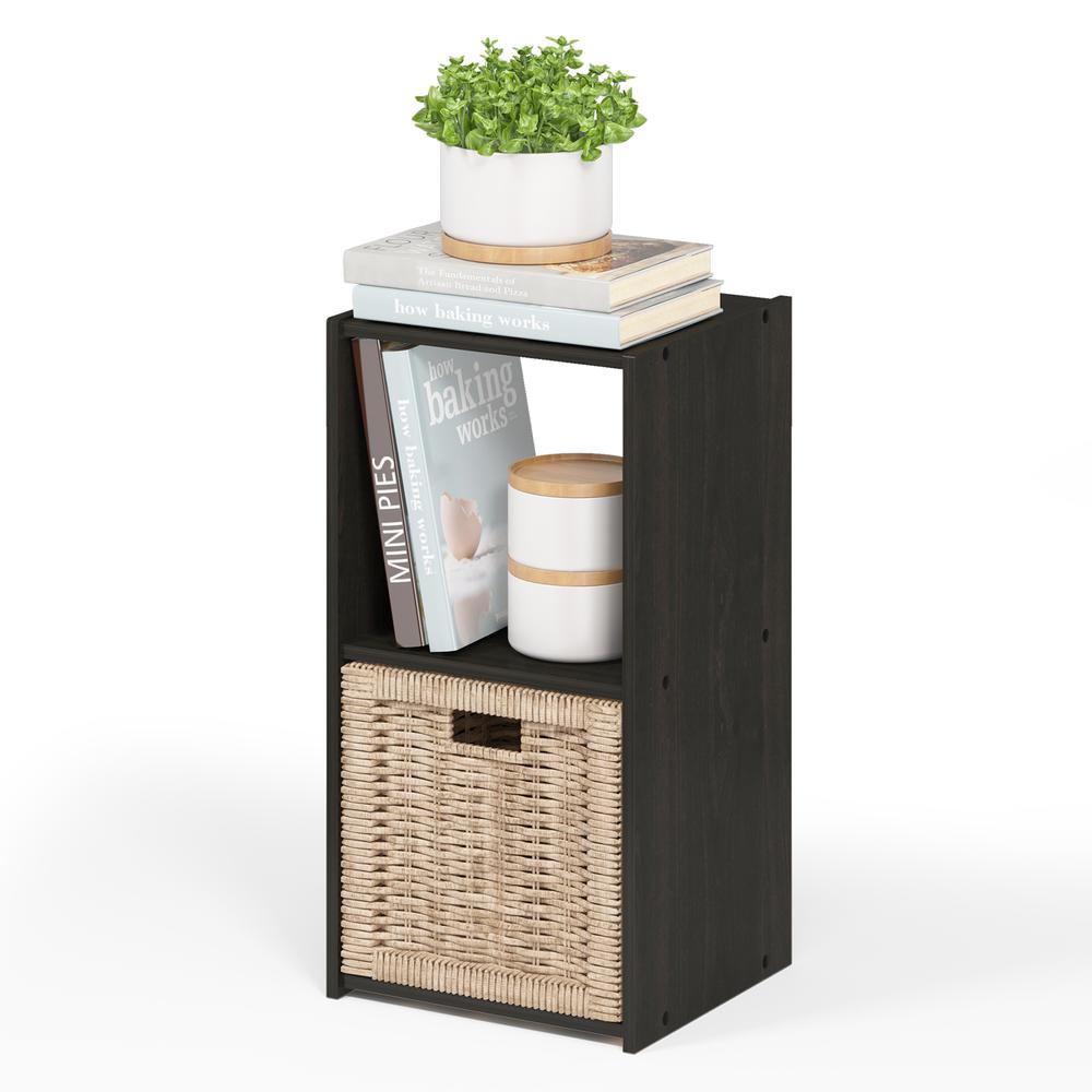 Pelli Cubic Storage Cabinet, 2x1, Espresso, 18049EX. Picture 4