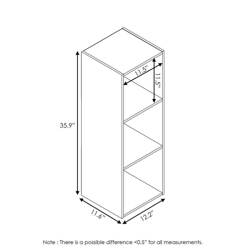 Pelli Cubic Storage Cabinet, 3x1, Espresso, 18050EX. Picture 2