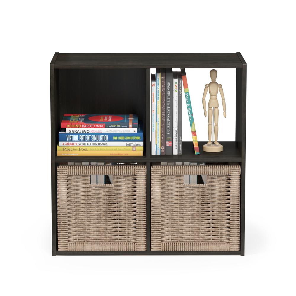 Pelli Cubic Storage Cabinet, 2x2, Espresso, 18051EX. Picture 5