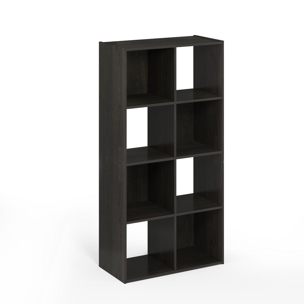 Pelli Cubic Storage Cabinet, 4x2, Espresso, 18054EX. Picture 1
