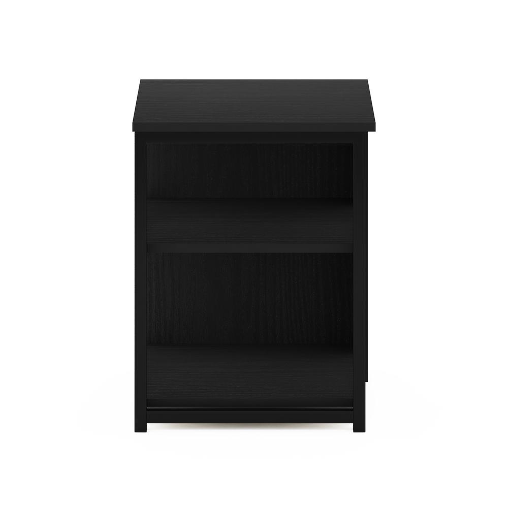 Furinno Camnus Modern Living End Table, Americano/Black. Picture 3