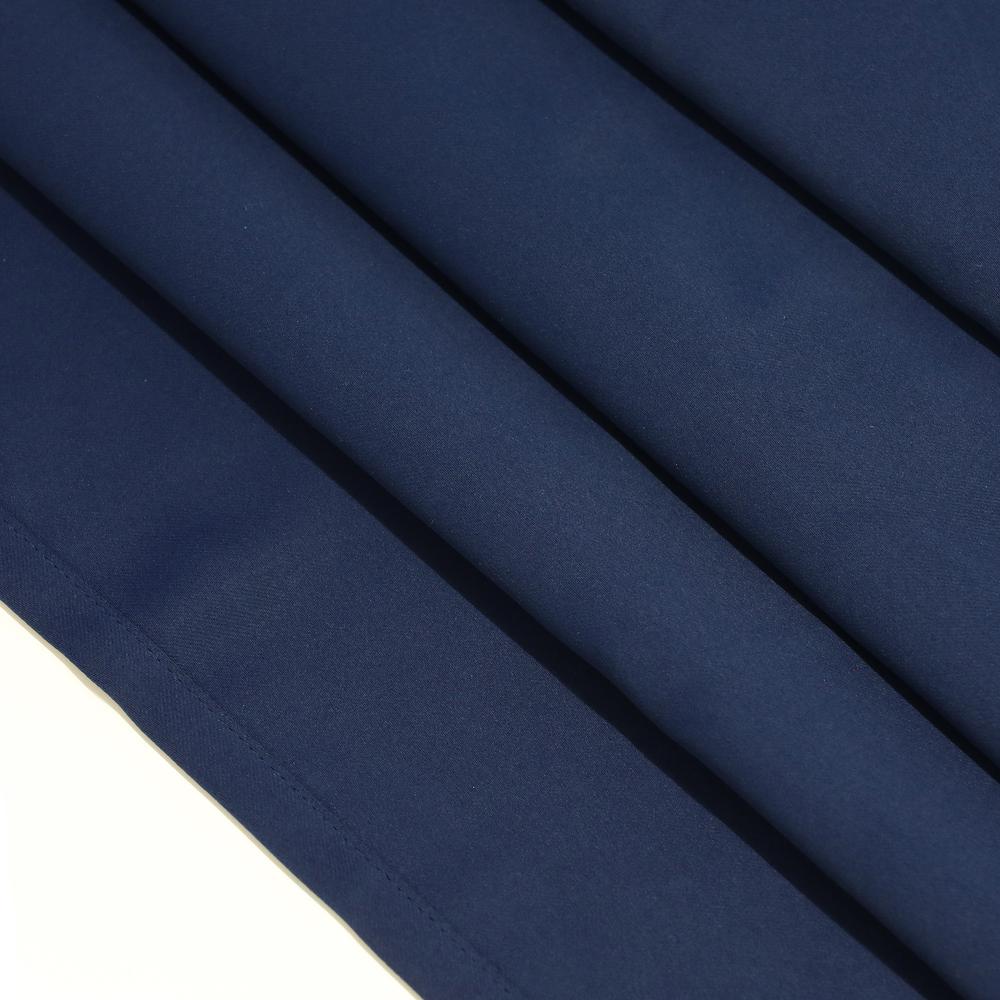 Furinno Collins Blackout Curtain 52x84 in. 1 Panel, Dark Blue. Picture 8