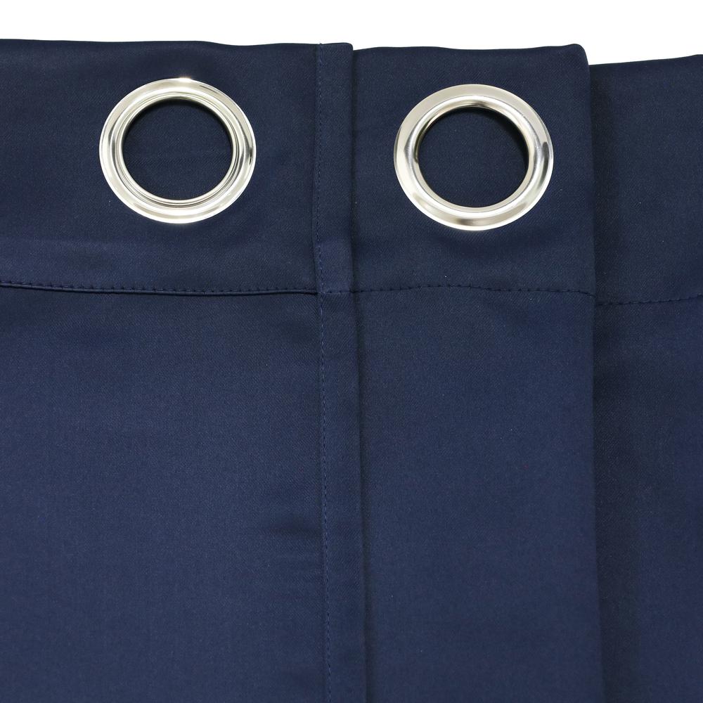 Furinno Collins Blackout Curtain 52x84 in. 1 Panel, Dark Blue. Picture 7