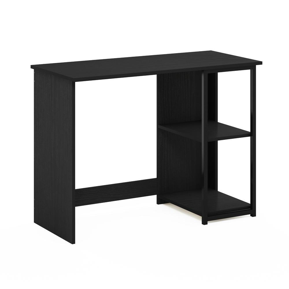 Furinno Camnus Modern Living Computer Desk 40 Inch, Americano/Black. Picture 1