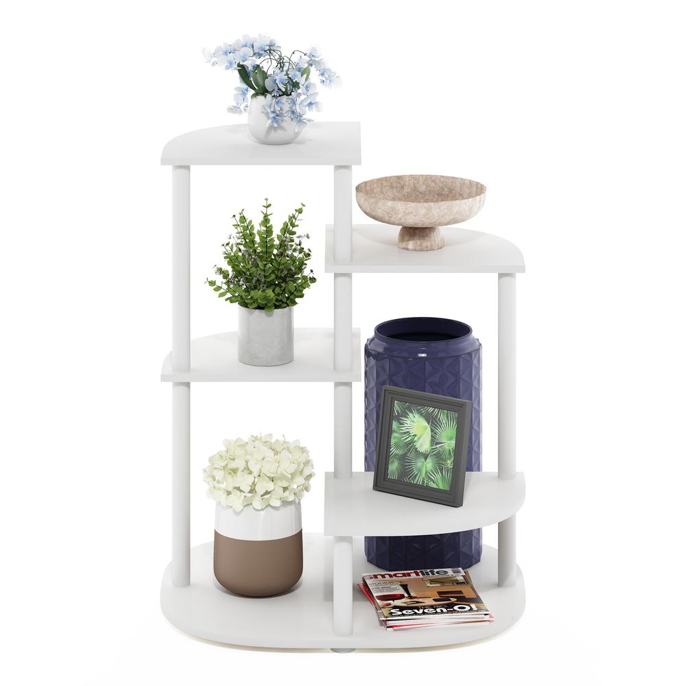 Furinno Celuka 4-Tier Indoor Outdoor Potted Plant Stand Holder. Picture 5