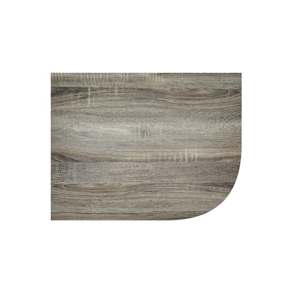 Furinno Pasir 4-Tier Corner Open Shelf Bookcase, French Oak. Picture 6