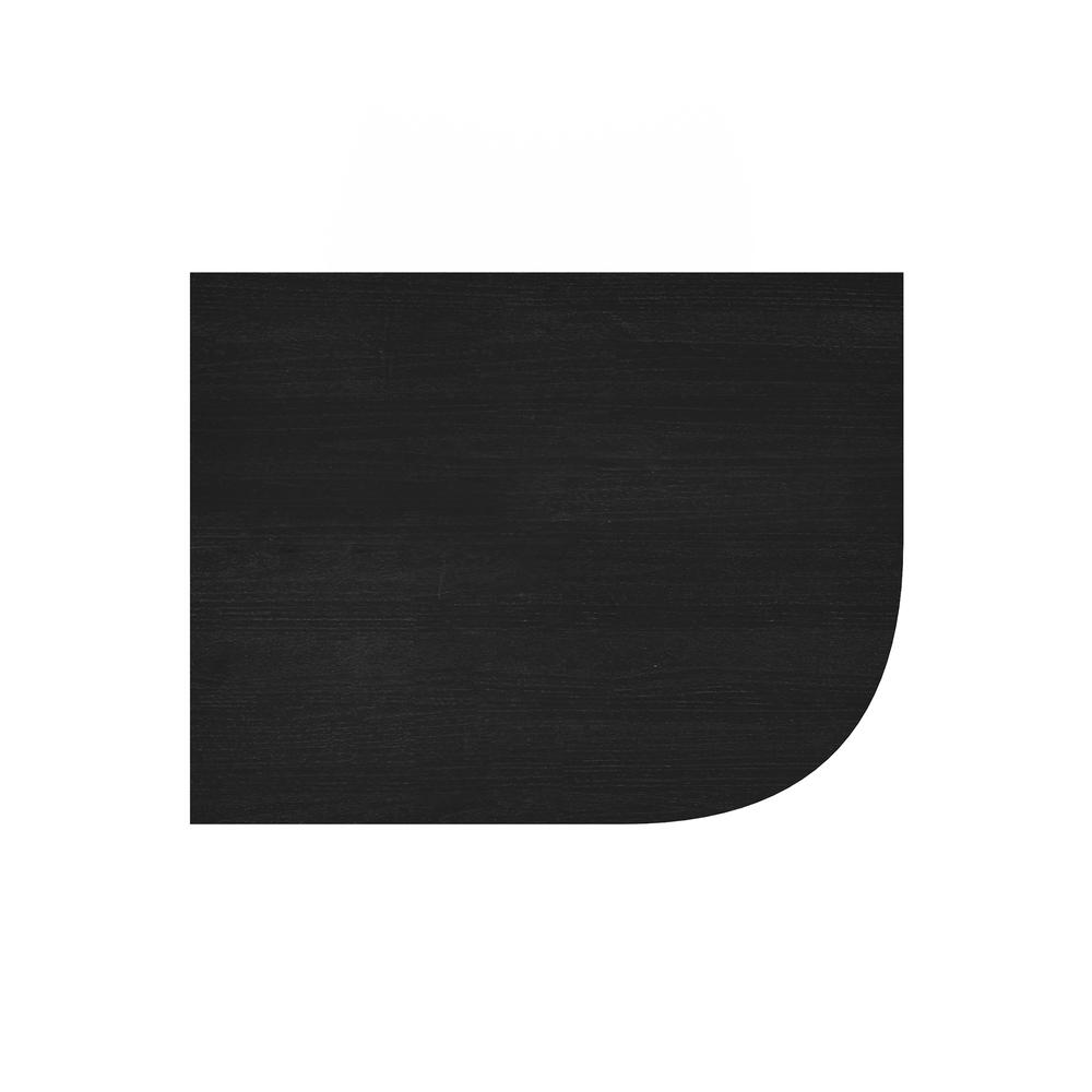 Furinno Pasir 5-Tier Corner Open Shelf Bookcase, Blackwood. Picture 6