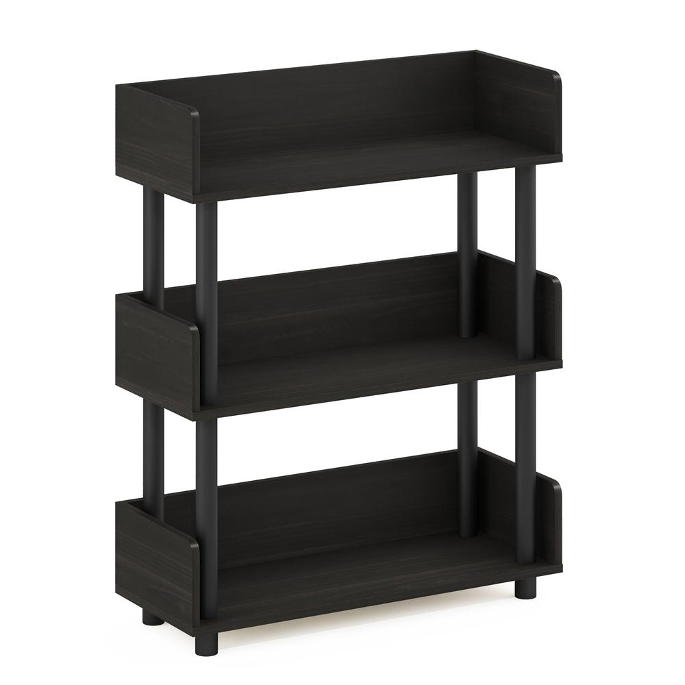 Furinno Turn-N-Tube 3-Tier Toolless Freestanding Multipurposes Display Rack. Picture 1