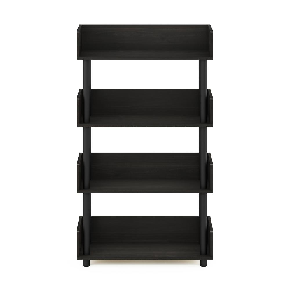 Furinno Turn-N-Tube 4-Tier Toolless Freestanding Multipurposes Display Rack. Picture 3