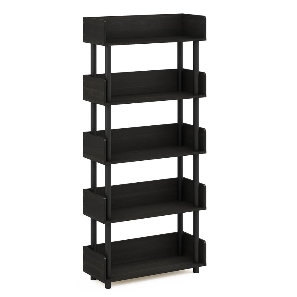 Furinno Turn-N-Tube 5-Tier Toolless Freestanding Multipurposes Display Rack. Picture 1